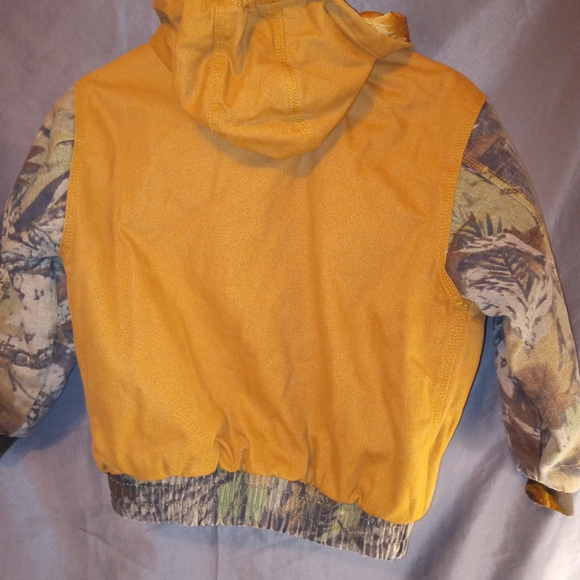 Outdoor habitat boys brown and camo jacket - Picture 3 of 6